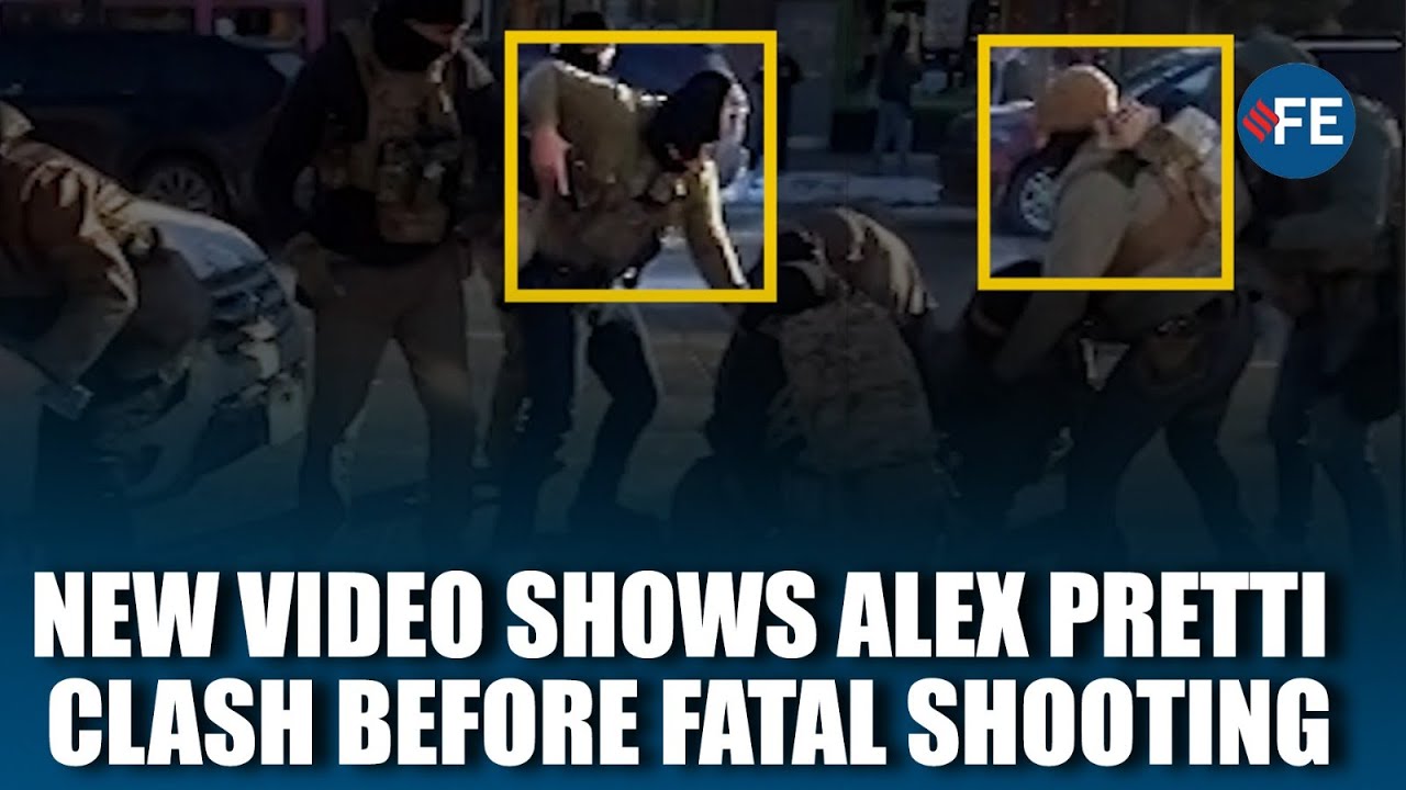 Video Shows Alex Pretti’s Violent Clash with Federal Agents Days Before Death