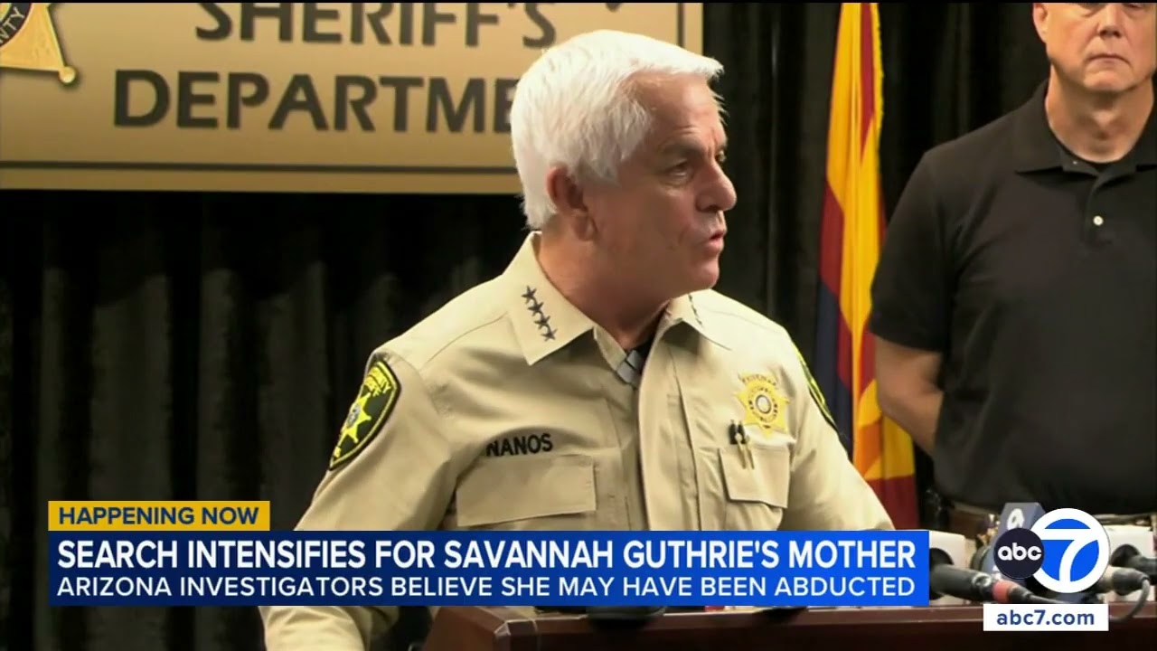 Savannah Guthrie’s Mother Missing; Sheriff Claims Kidnapped While Sleeping